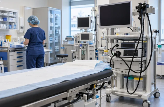 Sala endoskopowa do diagnostyki jelita grubego